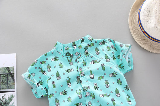 Playera Infantil Estampada Diseño Cactus - Image 4
