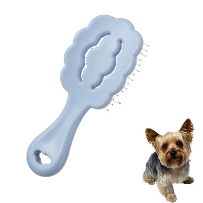 Cepillo de Aseo en Forma de Nube para Perros Pequeños - Ideal para Maltés, Shih Tzu y Yorkies