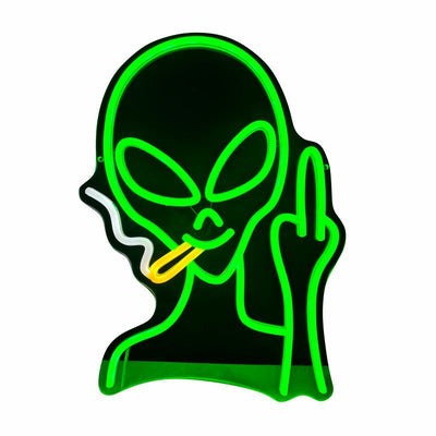 Letras Decorativas Neón Alien en Inglés - Image 4