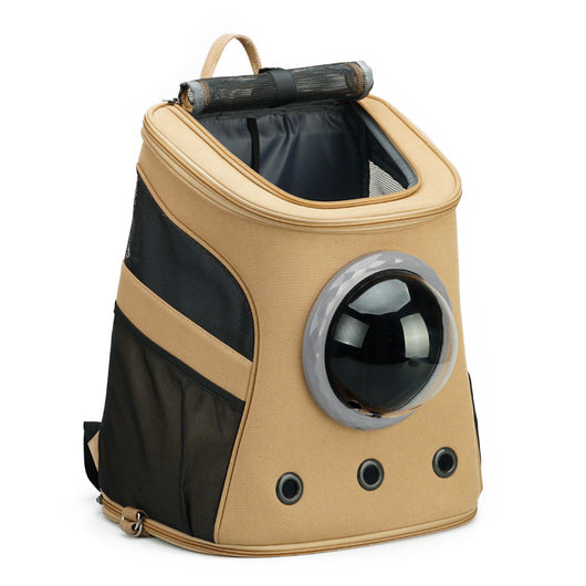 Mochila Transportadora para Perros y Gatos Medianos - Portátil y Cómoda - Image 8