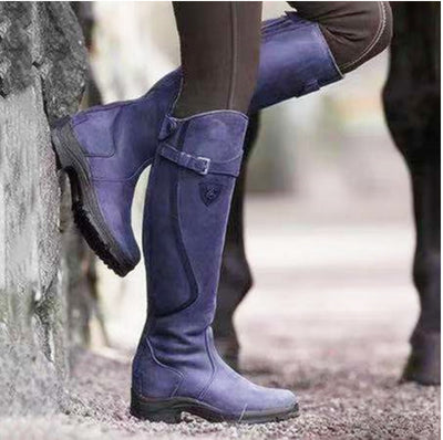 Botas Medianas para Mujer - Estilo Rider Versátil - Image 5
