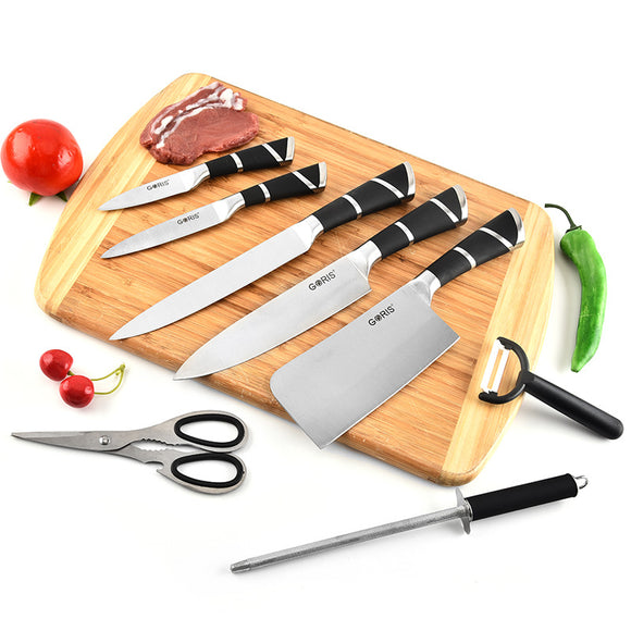 Juego de Cuchillos de Cocina con Mango Acrílico