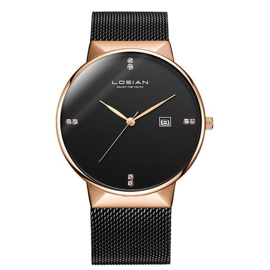 Reloj de Pulsera Lei Xuan para Hombre - Ultrafino, Resistente al Agua y Elegante