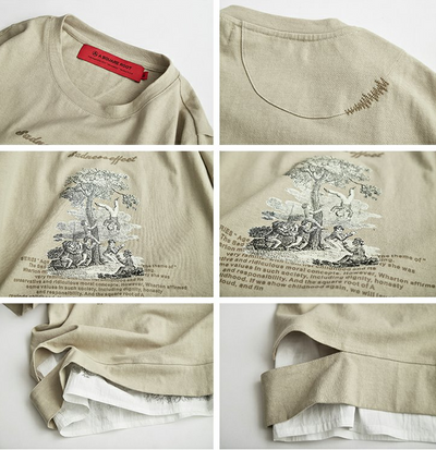 Playera Holgada Man Yinshan Tide - Comodidad Urbana - Image 6