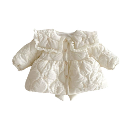 Abrigo Acolchado de Algodón para Niñas - Abrigo Cálido de Invierno - Image 5