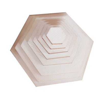 Kit de Corte Láser Figuras Geométricas - Virutas de Madera DIY - Image 20