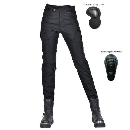 Pantalones de Ciclismo Impermeables con Forro Polar Acolchado y Protección Antigolpes - Image 6