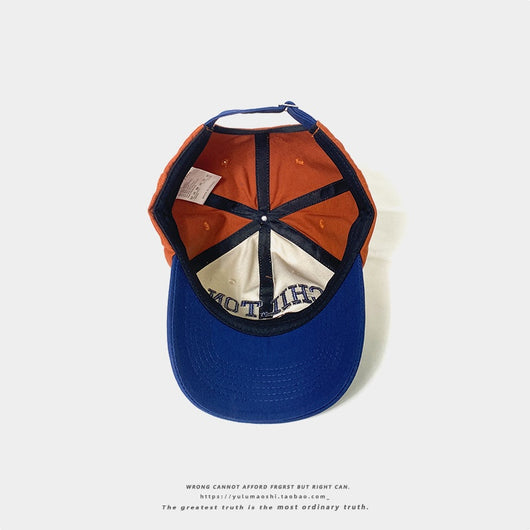 Gorra de Béisbol Retro con Combinación de Colores para Bebé - Protección Solar Verano - Image 24