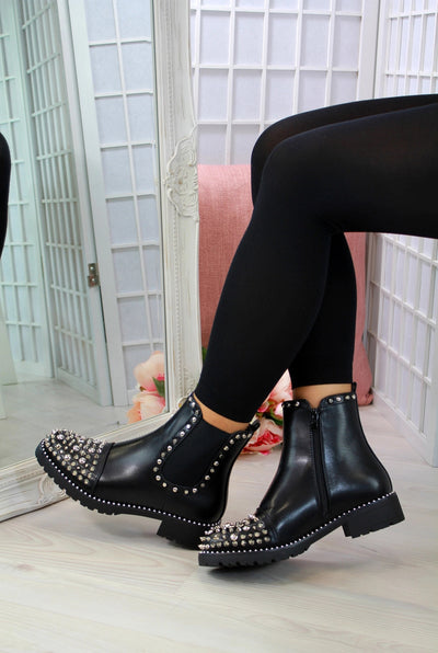Botas Cortas de Moda Talla Grande con Protección Anti Agresión - Image 11