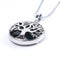 Natural stone pendant Life Tree Necklace S