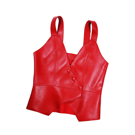 Chaleco Slim Escote V Talla Pequeña - Image 11