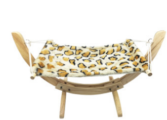 Cama Hamaca para Gatos de Madera - Descanso Cómodo y Seguro - Image 5