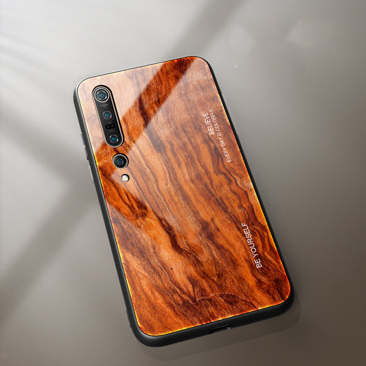 Funda para teléfono con diseño veta de madera