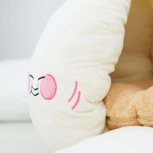 Cama Cueva Térmica para Mascotas con Cojín Suave y Abrigo Invernal - Image 4