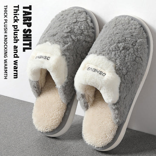 Pantuflas de Algodón Invierno para Hombre - Comodidad en Casa - Image 2
