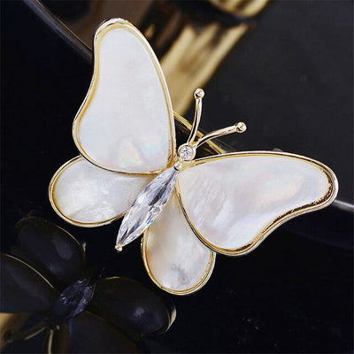 Broche Mariposa Circón Fritilaria - Temperamento Elegante - Image 7