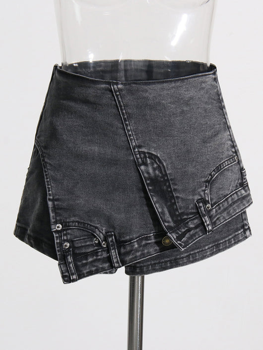 Shorts Vaqueros Personalizados para Mujer con Costuras Diseño - Image 3