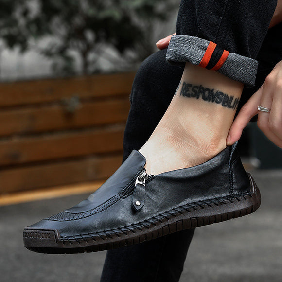 Zapatos Casuales de Cuero para Hombre