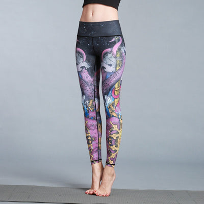 Leggins Deportivos Estampados para Yoga y Actividades al Aire Libre - Image 8