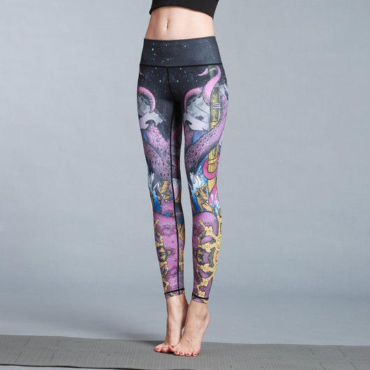 Leggins Deportivos Estampados para Yoga y Actividades al Aire Libre - Image 8