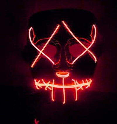 Máscara LED Brillante para Todo el Rostro - Halloween - Image 17