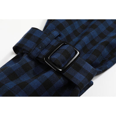 Camisa de Cuadros y Patchwork a Rayas - Image 6
