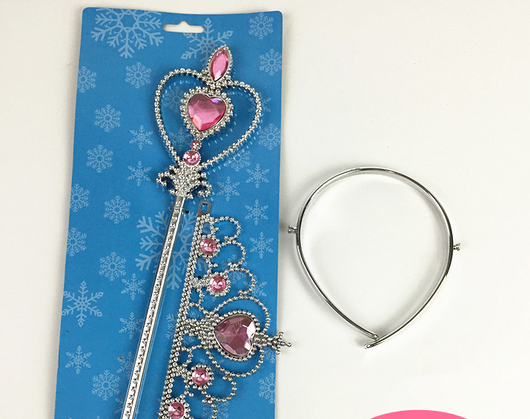 Set de Corona y Varita Mágica Princesa Blanca Nieves para Niñas - Image 4