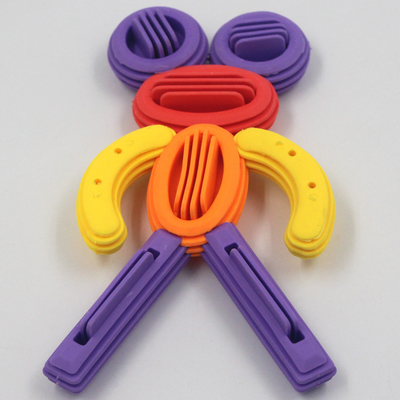 Mesa de Aprendizaje Temprano con Puzzle de Madera Suave para Niños - Image 3