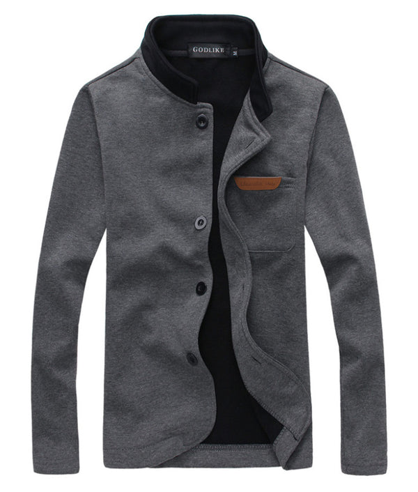 Chaqueta de Cuero para Hombre Versátil y Minimalista
