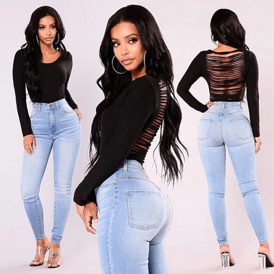 Pack de Jeans Hip Azules Talla Grande - Image 7