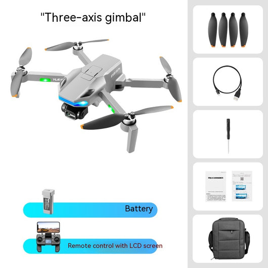 Dron Plegable con Cardán Estabilizador de 3 Ejes y Video 4K - Image 5