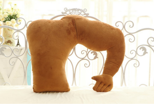 Almohada Abrazo Forma Brazo Musculoso - Cojín Peluche Novio - Image 3
