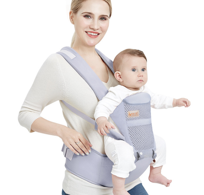 Cargador de Cadera Multifuncional con Asiento para Bebé - Image 4