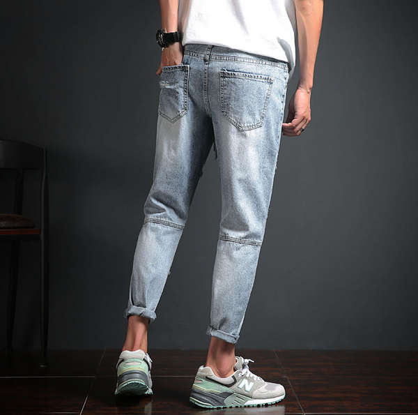 Jeans Stretch Desgastado