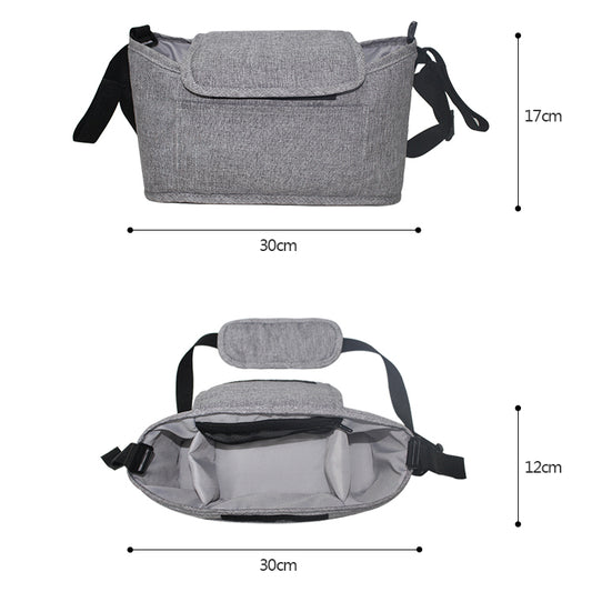 Bolsa Organizadora Multiusos para Carrito de Bebé con Gran Capacidad - Image 2