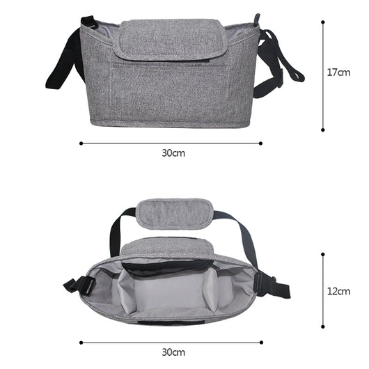 Bolsa Organizadora Multiusos para Carrito de Bebé con Gran Capacidad - Image 2