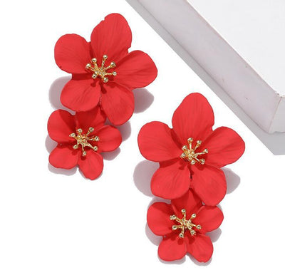 Aretes de Doble Flor - Image 4