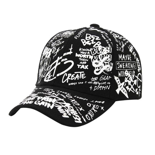 Gorra de Béisbol con Diseño Graffiti - Image 33