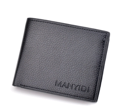 Billetera Corta para Hombre con Licencia de Conducir - Patrón Texturizado y Diseño Delgado - Image 6