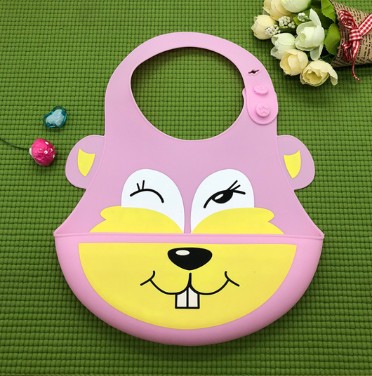 Baberos Silicona Grado Alimentario con Bolsillo para Comida | Baberos Impermeables Ajustables para Niños - Image 7