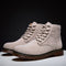 Botas Altas Estilo Británico - Calzado de Trabajo Casual Tallas Grandes
