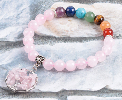 Pulsera de Cristal con Cuentas Brillantes - Image 5