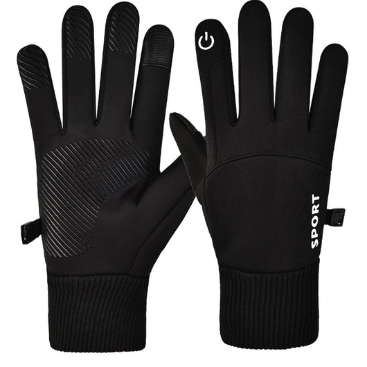 Guantes de Ciclismo para Hombre con Forro Polar para Pantalla Táctil y Conducción - Image 18