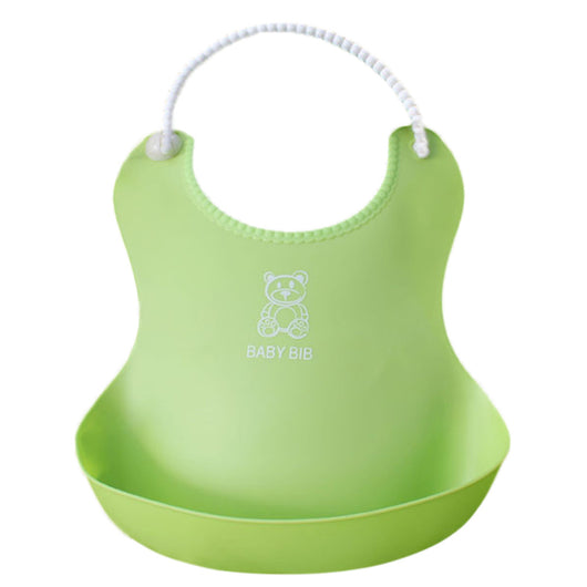 Babero de Silicona Suave para Bebé e Infantes