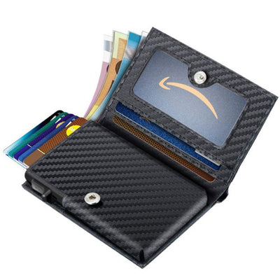 Cartera Minimalista de Aluminio Antimagética con Clip para Tarjetas y Billetes - Image 6