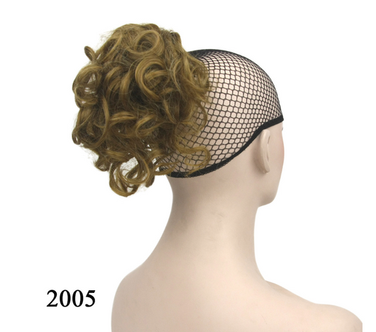 Peluca Rizada Voluminosa con Extensiones y Bolsa de Pelo - Image 6
