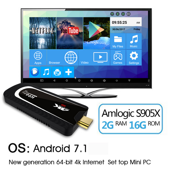 Reproductor Multimedia Android TV 4K