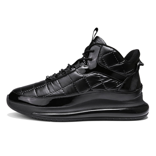 Zapatillas Altas de Algodón Versátiles para Invierno