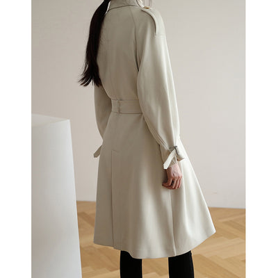 Abrigo Otoñal Midi para Mujer con Largo Sobre la Rodilla - Image 9
