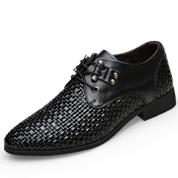 Zapatos de Cuero para Hombre con Diseño Calado - Image 16
